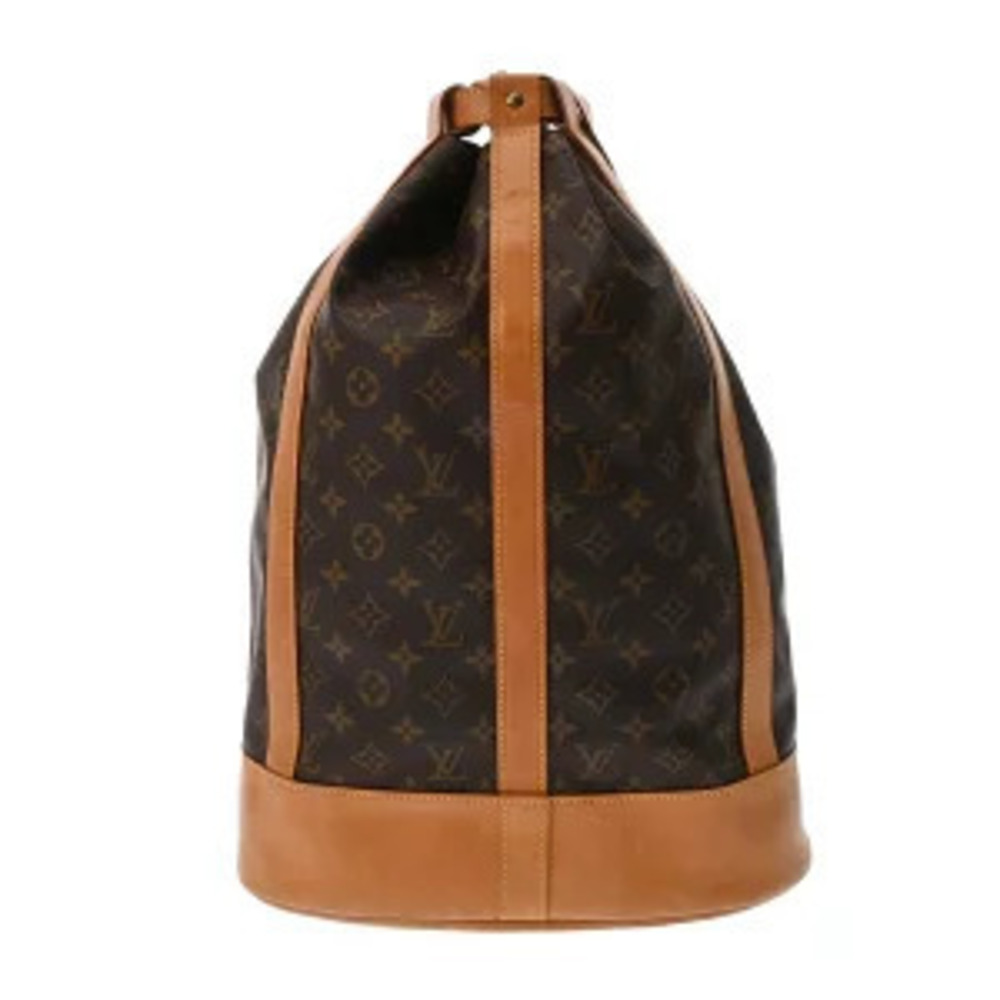 Louis Vuitton Monogram Randonee Brown Canvas Shoulder Bag